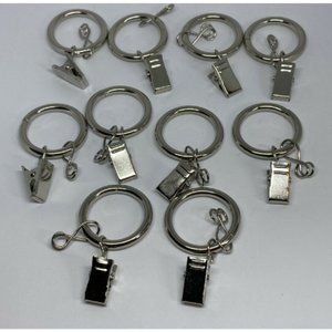 Urbanest Metal Curtain Drapery Rings Clips T430